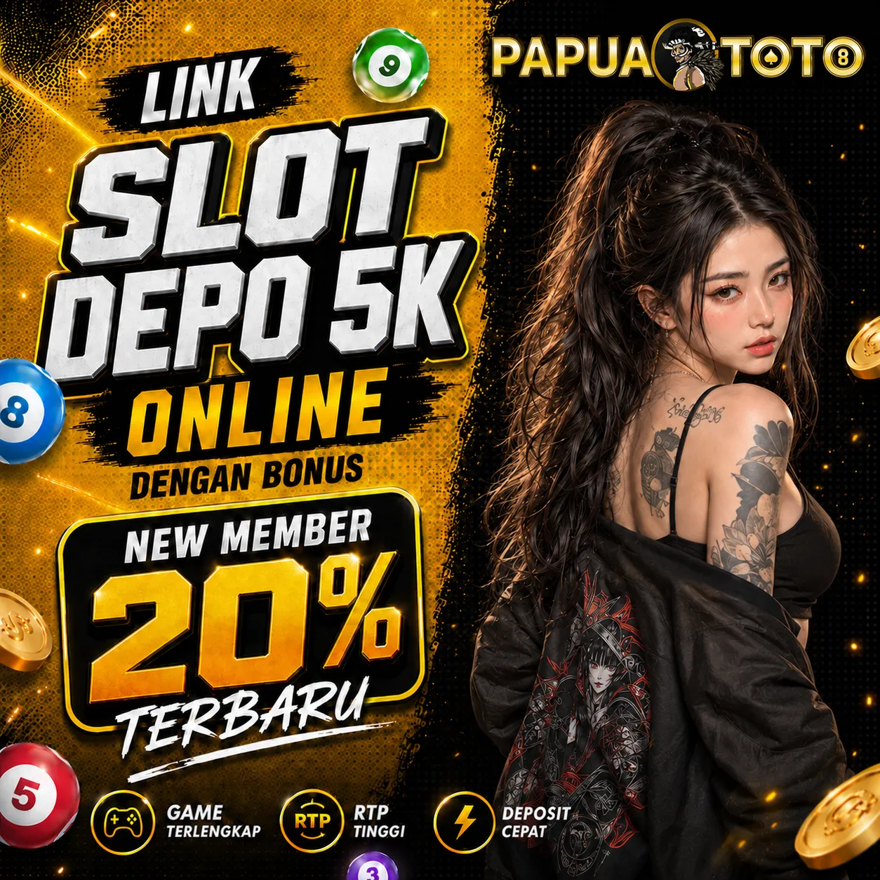 PAPUATOTO Link Daftar Akun Slot Resmi Update RTP Live Presisi in Medan