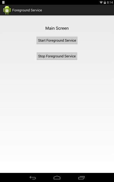 Android Foreground Service Example Truiton